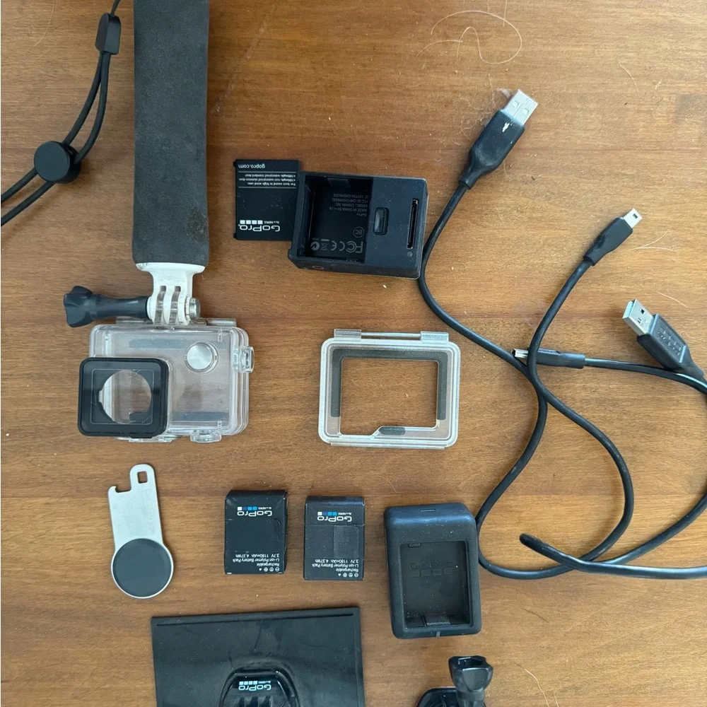 GoPro HERO3+ Silver and Black Camera